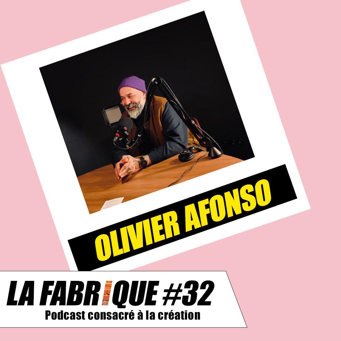 Ramzi Assadi et Juliette Arnaud avec Olivier Afonso lors du podcast La Fabrique