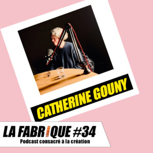 Ramzi Assadi et Juliette Arnaud avec Catherine Gouny lors du podcast La Fabrique
