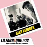 François Audoin, Ramzi Assadi et Juliette Arnaud avec Alex Vizorek lors du podcast La Fabrique